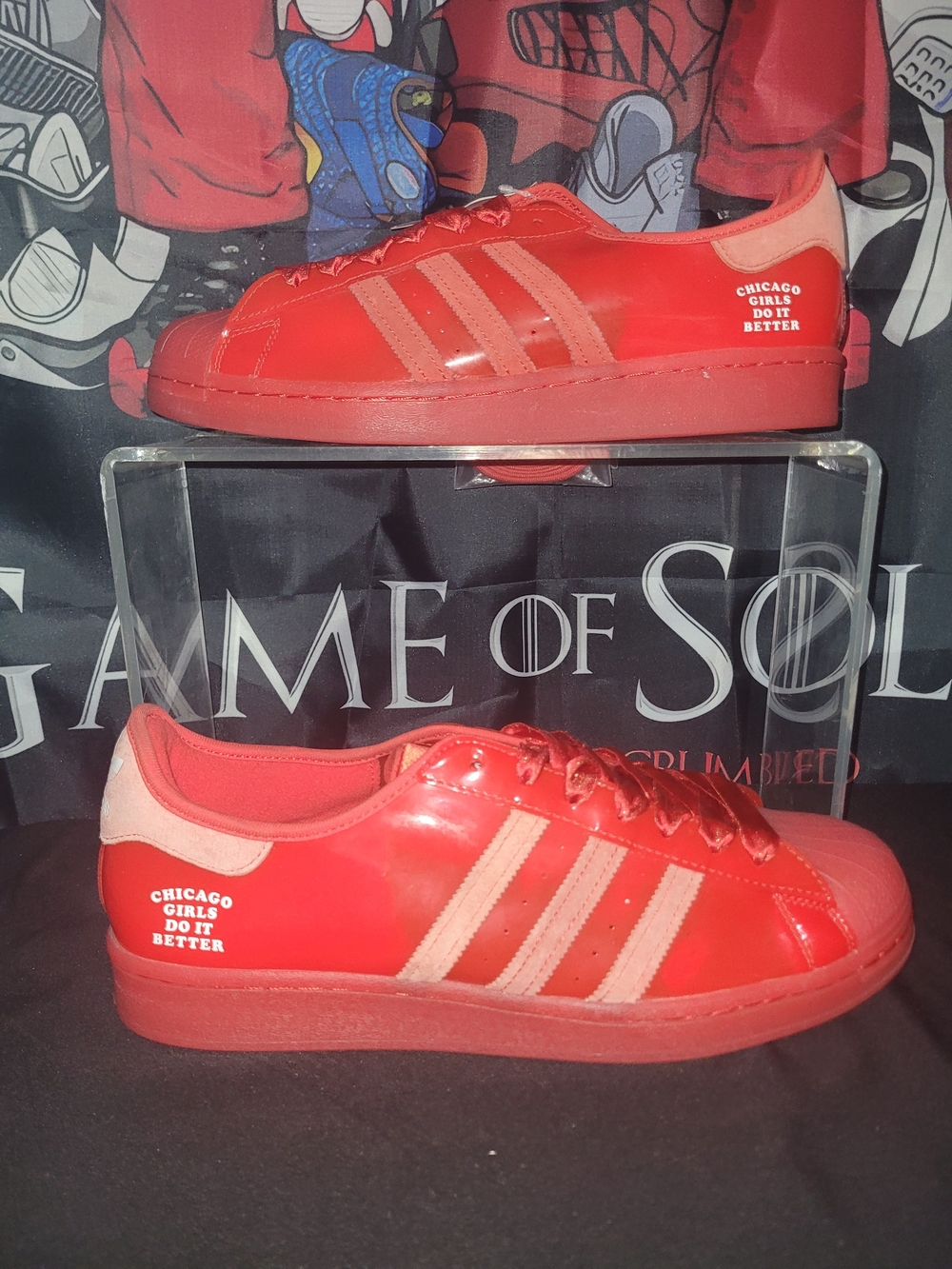 Adidas Superstar Sneakers Chicago Girls Do It Better